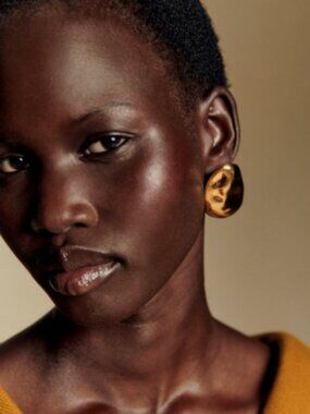 Sezane Ophelie Earrings Gold - Size TU